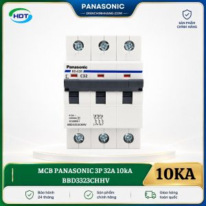 MCB Panasonic 3P 32A 10kA BBD3323CHHV