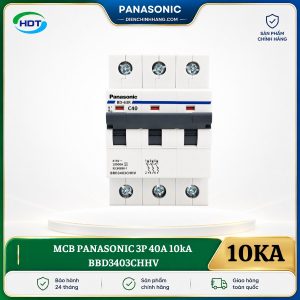 MCB Panasonic 3P 40A 10kA BBD3403CHHV