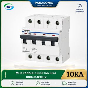 MCB Panasonic 4P 16A 10kA BBD4164CHHV