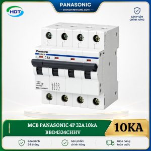 MCB Panasonic 4P 32A 10kA BBD4324CHHV