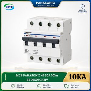 MCB Panasonic 4P 50A 10kA BBD4504CHHV