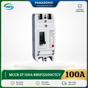 MCCB Panasonic 2P 100A BBSF22100CTCV