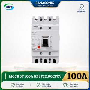 MCCB Panasonic 3P 100A BBSF33100CFCV