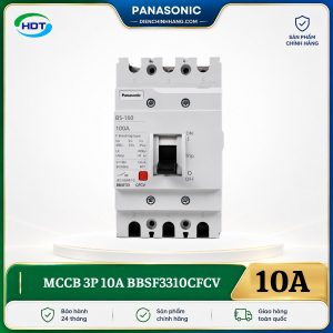 MCCB Panasonic 3P 10A BBSF3310CFCV