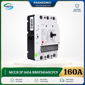 MCCB Panasonic 3P 160A BBSF34160CFCV
