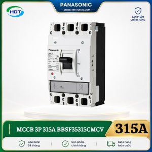 MCCB Panasonic 3P 315A BBSF35315CMCV