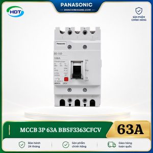 MCCB Panasonic 3P 63A BBSF3363CFCV