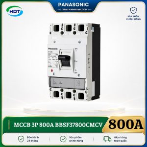 MCCB Panasonic 3P 800A BBSF37800CMCV