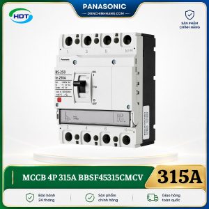 MCCB Panasonic 4P 315A BBSF45315CMCV