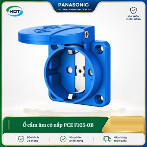 Ổ cắm âm có nắp PCE F105-0B