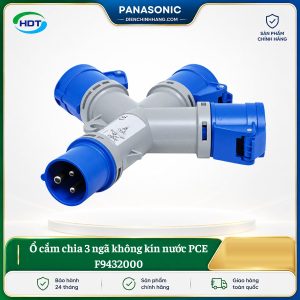 Ổ cắm chia 3 ngã không kín nước PCE F9432000