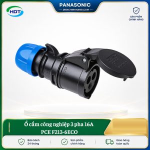 Ổ cắm công nghiệp 3 pha 16A PCE F213-6ECO