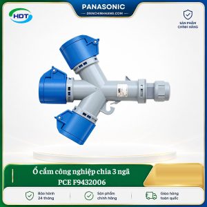 Ổ cắm công nghiệp chia 3 ngã PCE F9432006