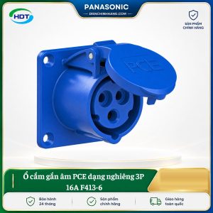 Ổ cắm gắn âm PCE dạng nghiêng 3P 16A F413-6