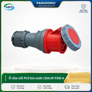 Ổ cắm nối PCE kín nước 125A 5P F245-6