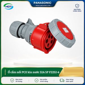 Ổ cắm nối PCE kín nước 32A 5P F2252-6