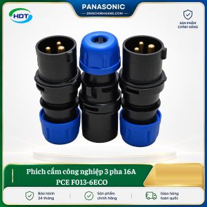 Phích cắm công nghiệp 3 pha 16A PCE F013-6ECO
