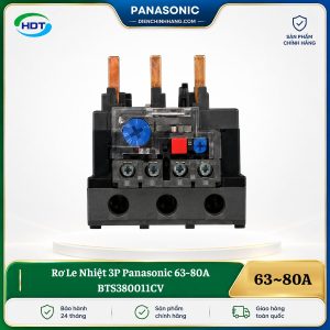 Rơ Le Nhiệt 3P Panasonic 63~80A BTS380011CV