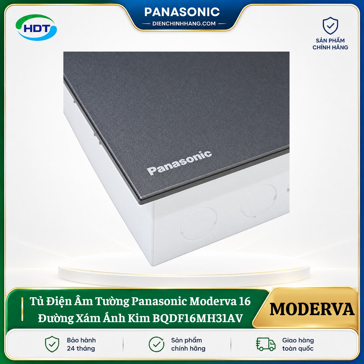 Tủ Điện Âm Tường Panasonic Moderva 16 Đường BQDF16MH31AV