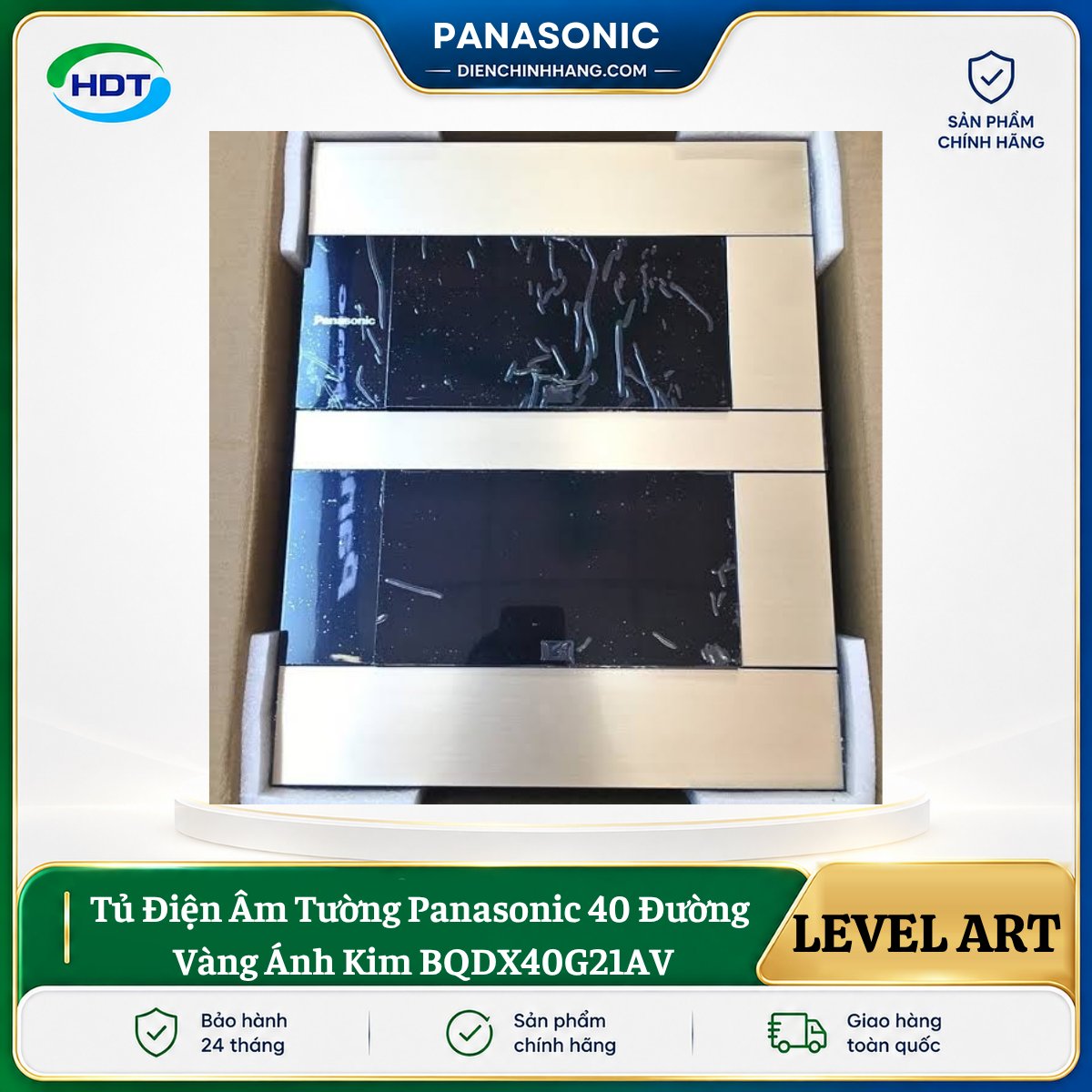 Tủ Điện Âm Tường Panasonic 40 Đường BQDX40G21AV